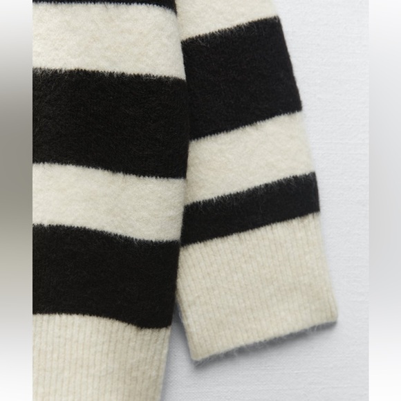 Zara- Stripe Knit Sweater - Picture 5 of 11